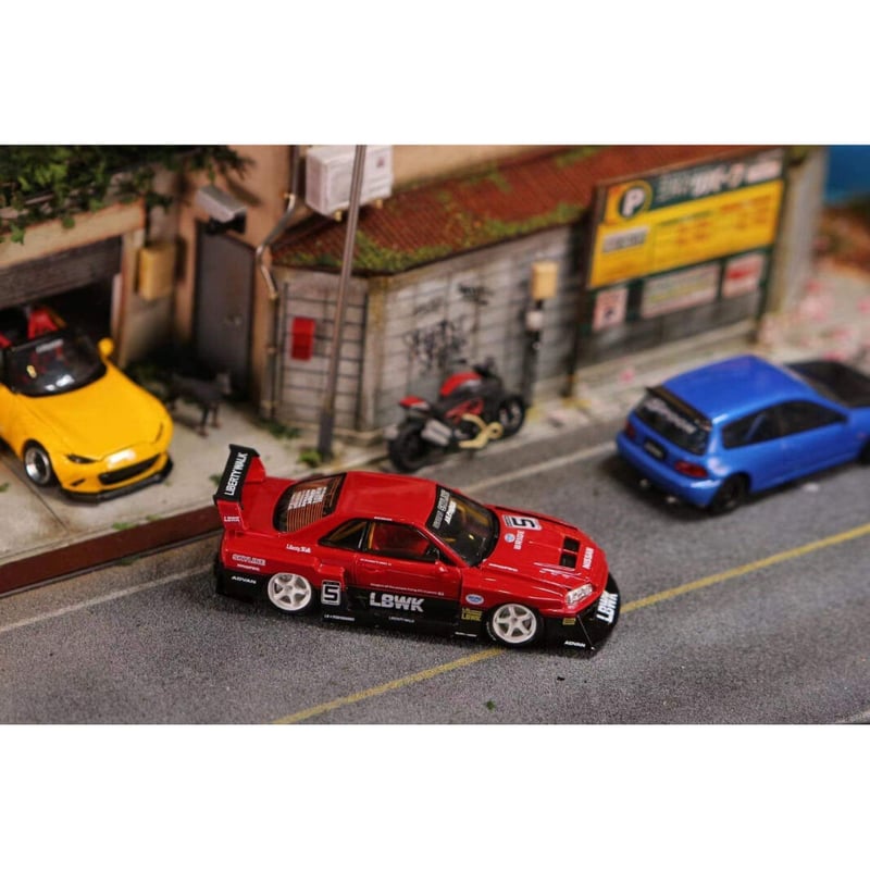 Street Weapon 1/64 日産 GT-R ER34 LBWK仕様 | トレジャー・ Street Weapon 1/64 日産 GT-R ER34 LBWK仕様 | トレジャー・