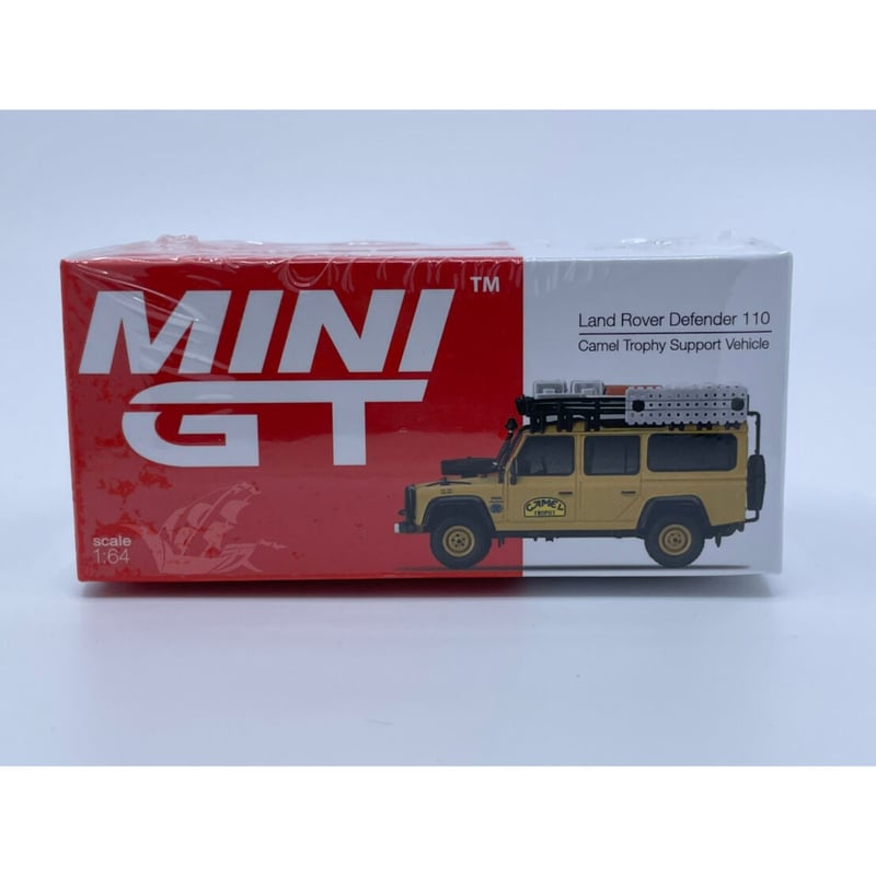 海外限定】MINI GT ランドローバーディフェンダー110キャメル