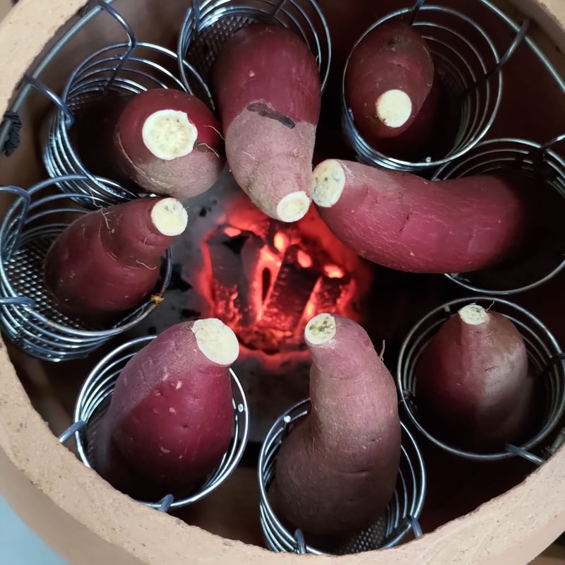 プロ仕様の焼き芋専用壺 | ライオン・ポテト