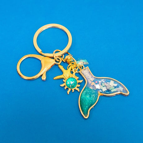 人魚の宝箱キーホルダー
