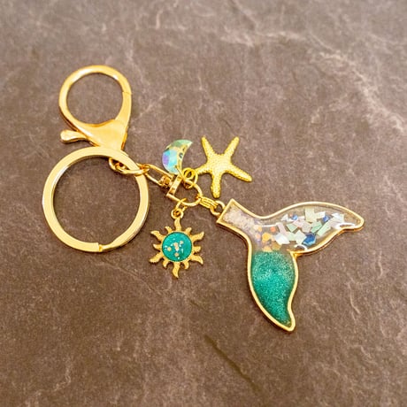 人魚の宝箱キーホルダー