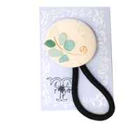 SEA GLASS FLOWER  ヘアゴム