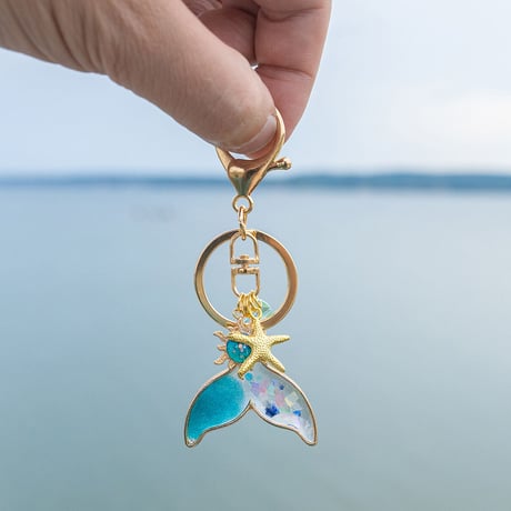人魚の宝箱キーホルダー