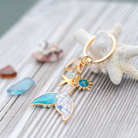 人魚の宝箱キーホルダー