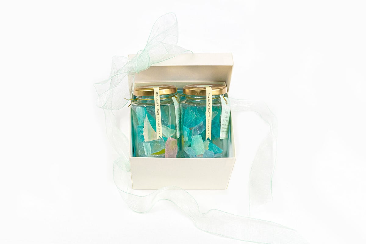 SEA GLASS CANDY ギフトセット（2本入） | 人魚の宝箱【SEA GLASS C