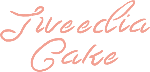 Tweedia Cake