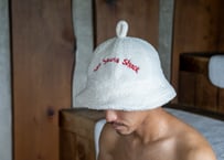 SSS オリジナルサウナハット（白） | SeaSaunaShack STORE