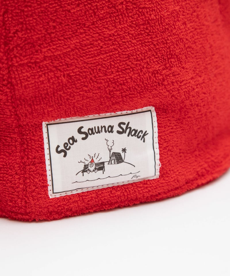 EC限定】SSSオリジナルサウナハット（赤） | SeaSaunaShack STORE