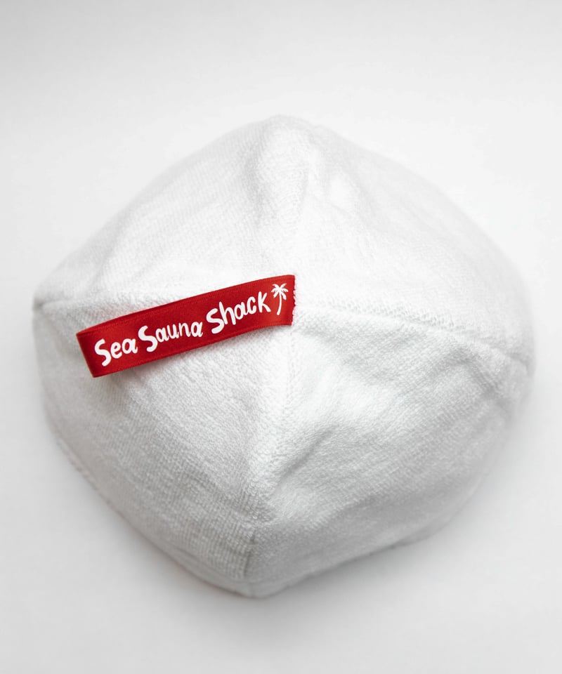 EC限定】SSS オリジナルサウナハット（白） | SeaSaunaShack STORE