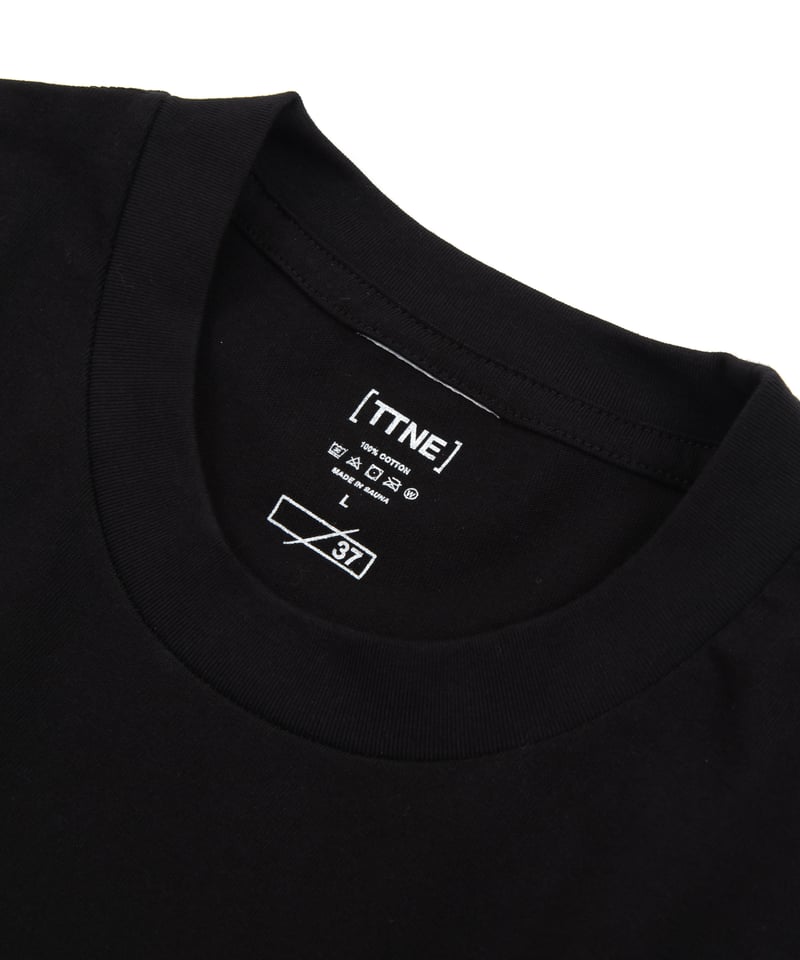 SaunnerロゴTシャツブラック（TTNEコラボ） | SeaSaunaShack STORE