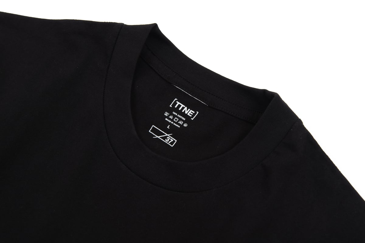 SaunnerロゴTシャツブラック（TTNEコラボ） | SeaSaunaShack STORE