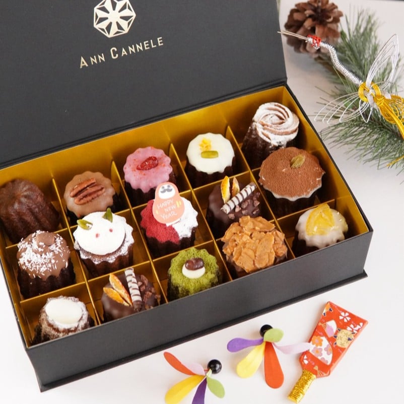 送料お得なセット販売【1月限定】1/2（金）発送/カヌレBOX【15個入