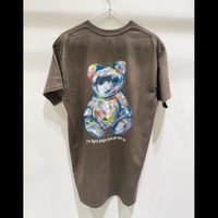 OLIVE  BEAR  SPIRIT  T-shirts