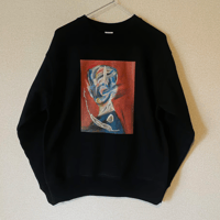 好きな絵画をプリント！semi order paint art  sweat  usagi