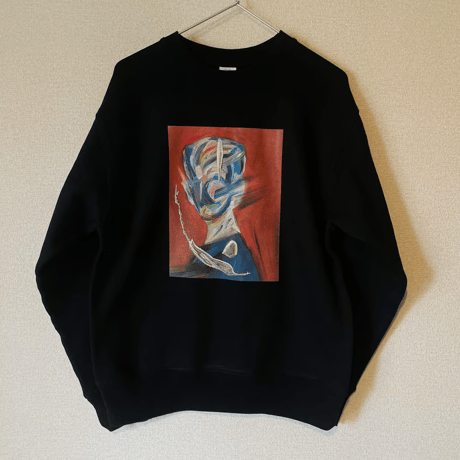 好きな絵画をプリント！semi order paint art  sweat  usagi