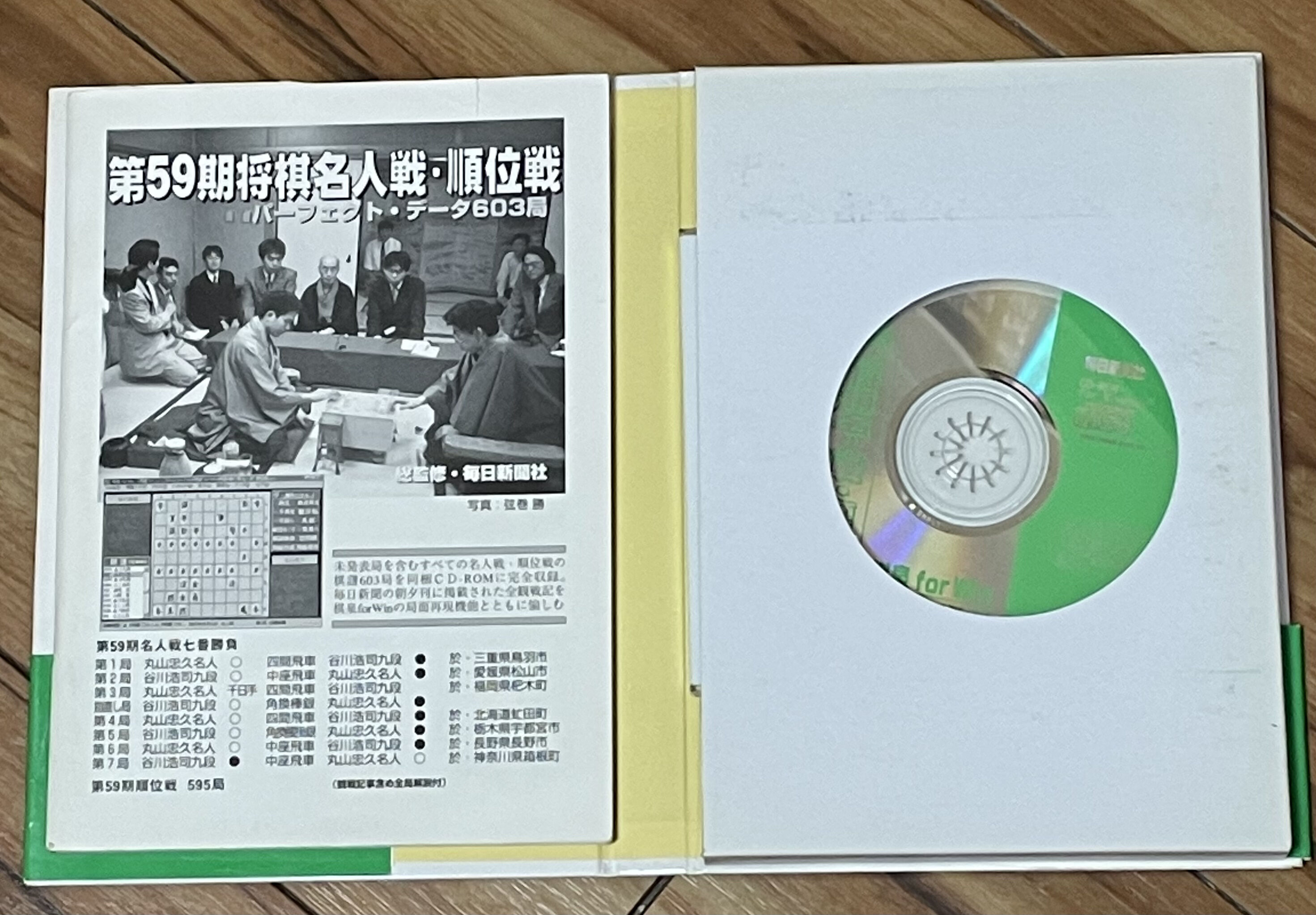 棋譜データブックス 第59期将棋名人戦順位戦パーフェクトデータ603局