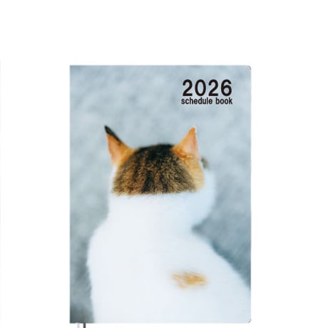 【予約販売】 あおいとり 猫 2026年 A5スケジュール帳 A526114
