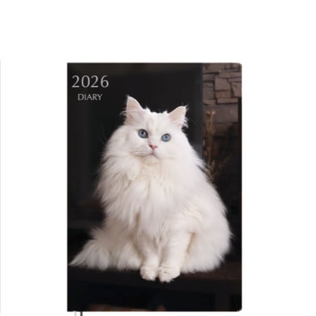 【予約販売】 あつまれちいかまの森 猫 2026年 A5スケジュール帳 A526268