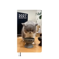 【予約販売】 まるおとまめこ 猫 2027年 ポケットスケジュール帳 PO27031