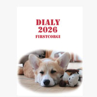 【予約販売】 初めてのコーギー 犬 日記帳 DR006NN