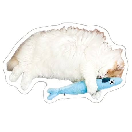 【予約販売】 レモンとポテチ 猫 犬 猫のレモンと犬のポテチちゃんねる ステッカー 3枚セット SU022NN