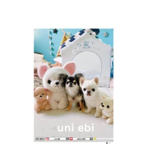【予約販売】 チワワ犬のUNI＆EBI 2025年 日記帳 DR25241