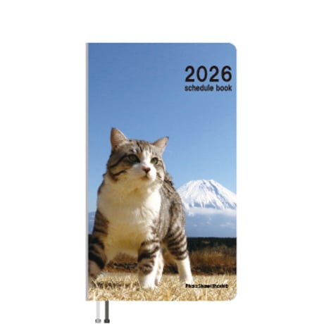 【予約販売】 旅猫 ニャン吉 2026年 ポケットスケジュール帳 PO26271