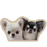 【予約販売】 チワワのUNI＆EBI 犬 ステッカー 3枚セット SU006NN