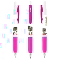 【予約販売】 猫のリキちゃんねる 黒色 ボールペン 3本セット BA226NN