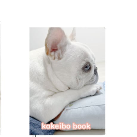 【予約販売】 フレンチブルドッグ犬のポルコ 2025年 家計簿帳 CA25214