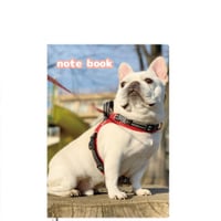 【予約販売】 フレンチブルドッグ犬のポルコ 2025年 A5ノート帳 No25213