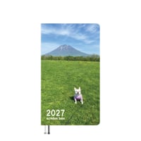 【予約販売】 ふく フレンチブルドッグ 犬 2027年 ポケットスケジュール帳 PO27024