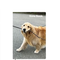 【予約販売】 ゴールデンレトリバー犬のコメ A5 ノート帳 No24302