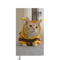 【予約販売】 吾輩は猫ニートである。 ぷう 2026年 ポケットスケジュール帳 PO26356