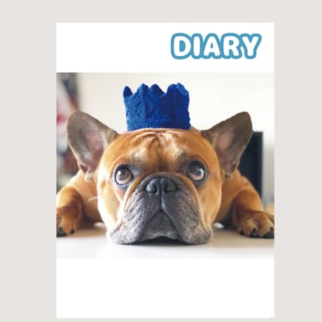 【予約販売】 フレンチブルドッグ torus トーラス 犬 日記帳 DR001NN