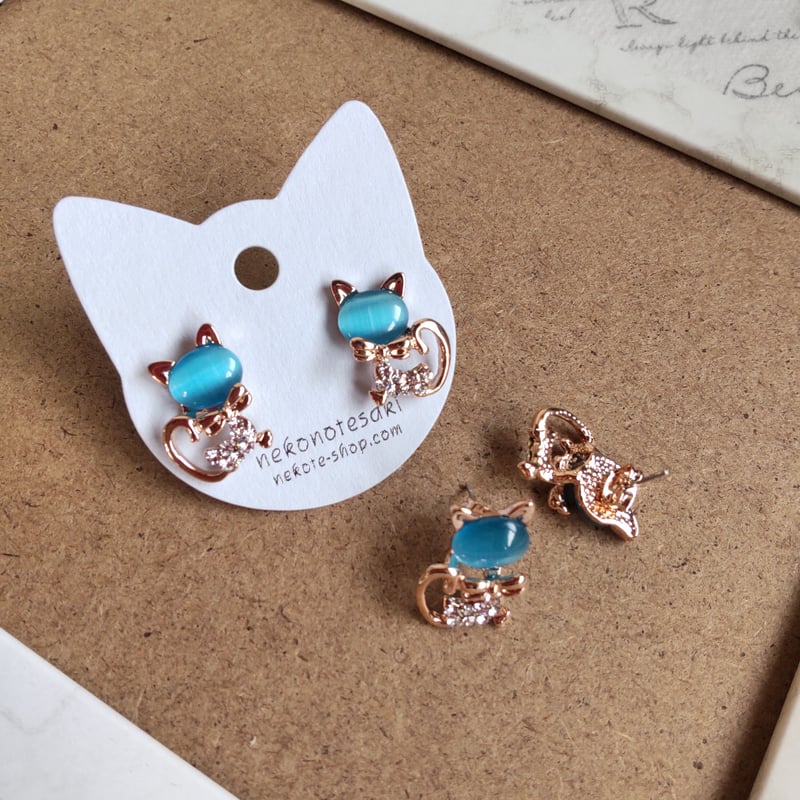キュートネコのピアス | 猫雑貨専門店 猫の手さき