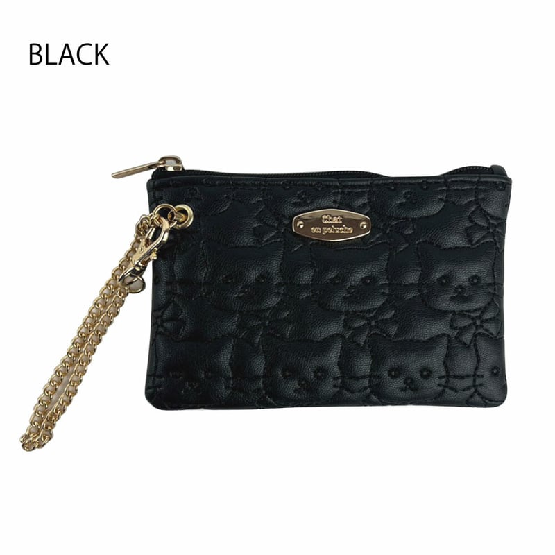 猫キルト刺繍 キーパスケース | 猫雑貨専門店 猫の手さき