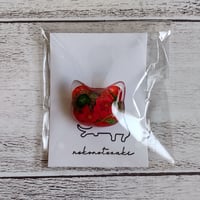 猫型レジンヘアゴム レトロフラワー | 猫雑貨専門店 猫の手さき