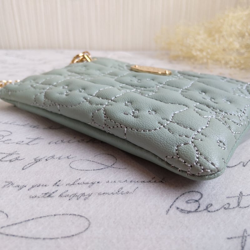 猫キルト刺繍 キーパスケース | 猫雑貨専門店 猫の手さき