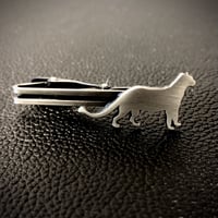 BOX入りネクタイピン 猫シルエット