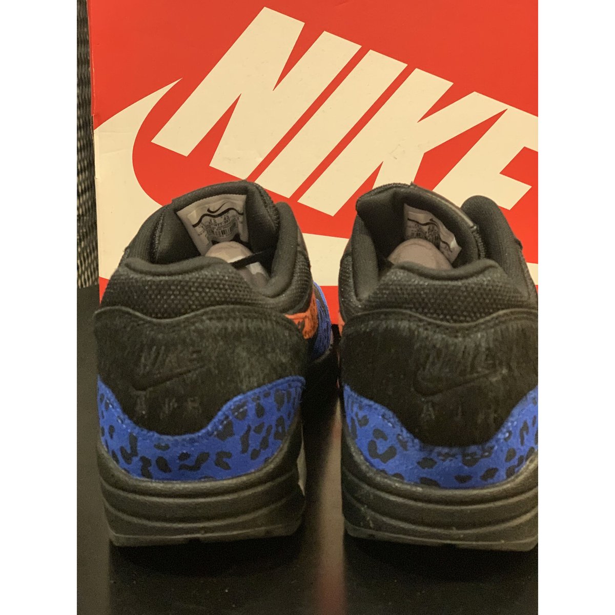 Air max 1 black leopard sale