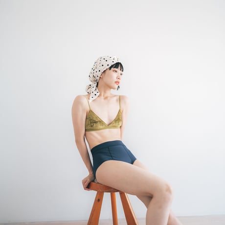 High rise-period panties/Navy