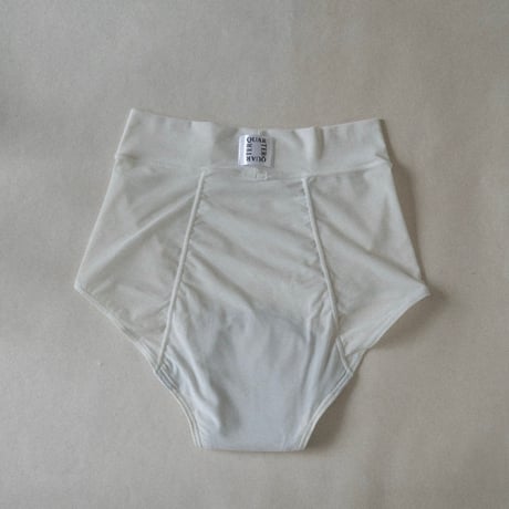 Highrise-period panties/ White