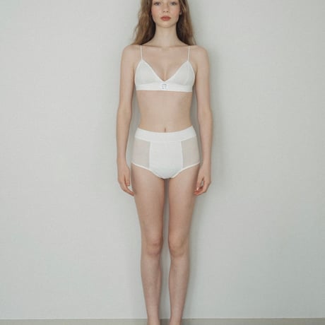 Highrise-period panties/ White