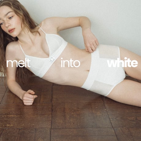 Highrise-period panties/ White