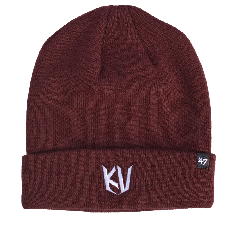 47╳KYUDEN CUFF KNIT Dark Maroon | 九州電力キューデンヴォル 47╳KYUDEN CUFF KNIT Dark Maroon | 九州電力キューデンヴォル
