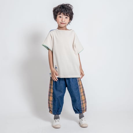 check side line denim