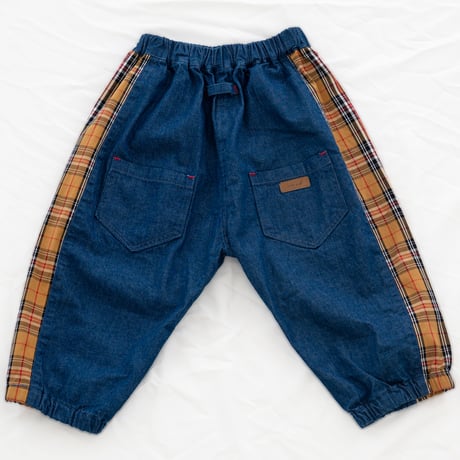 check side line denim