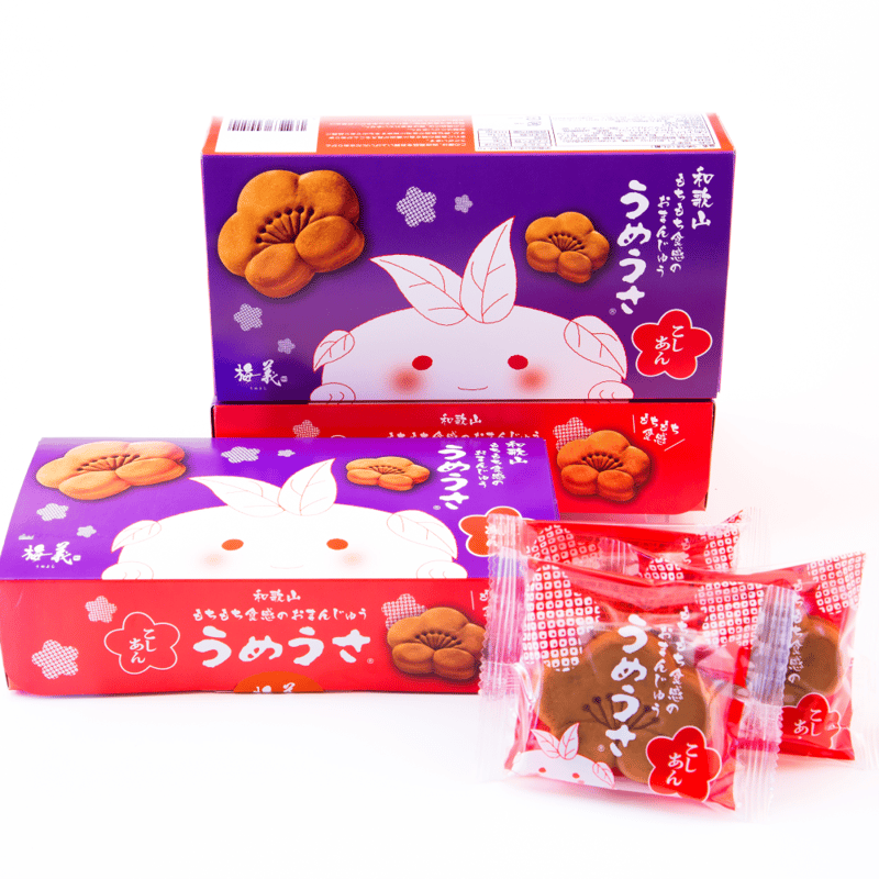 うめうさ都（5個入） | 梅義｜有田産みかんゼリー・えびせん・お饅頭