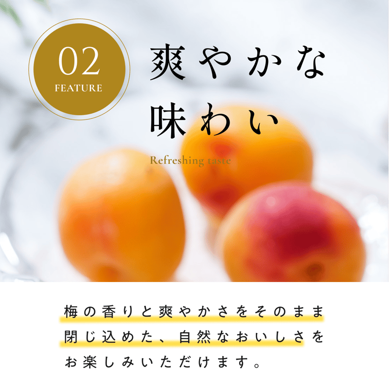 和歌山県産うめゼリー（4個入り） | 梅義｜有田産みかんゼリー